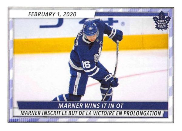 2020-21 TOPPS #444- Mitch Marner