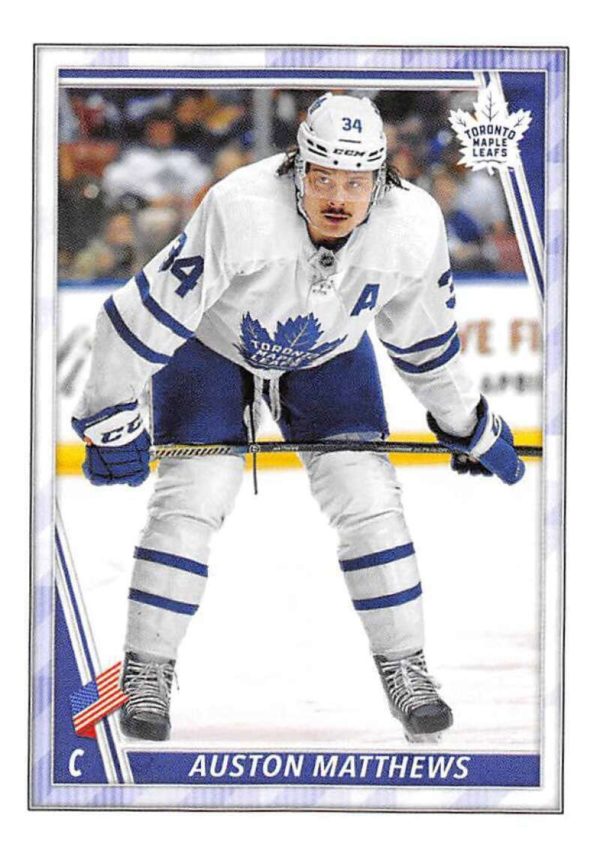 2020-21 TOPPS #451- Auston Matthews