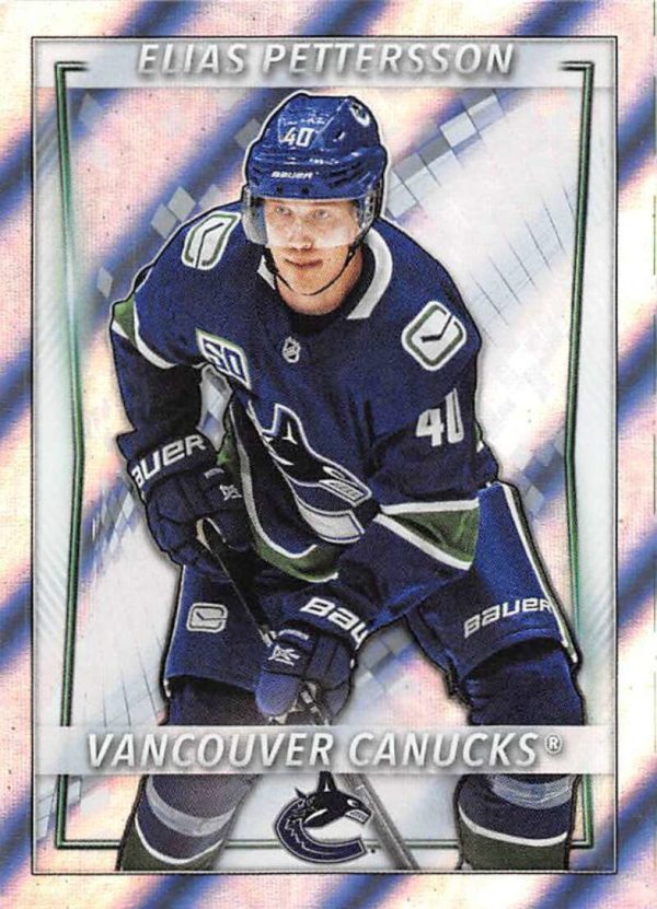 2020-21 TOPPS #463- Elias Pettersson