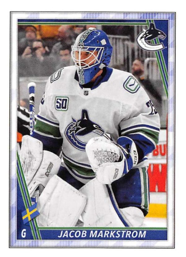 2020-21 TOPPS #467- Jacob Markstrom