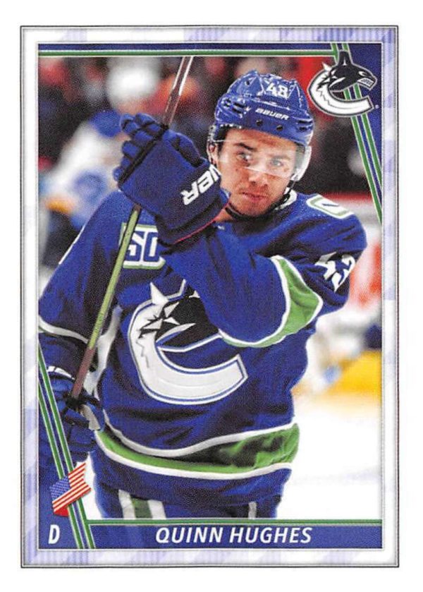 2020-21 TOPPS #469- Quinn Hughes