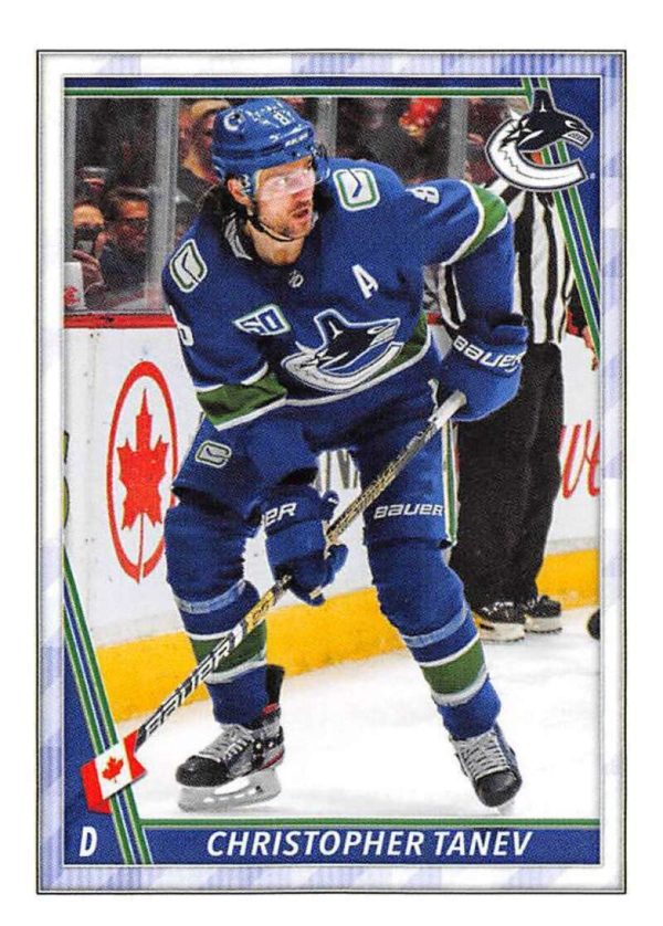 2020-21 TOPPS #476- Chris Tanev