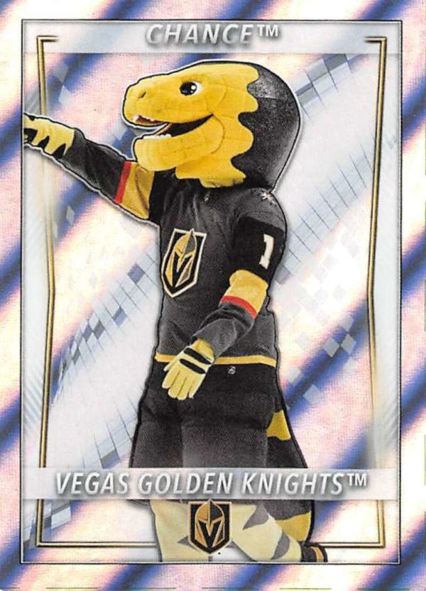 2020-21 TOPPS #479- Chance Golden Knights Mascot