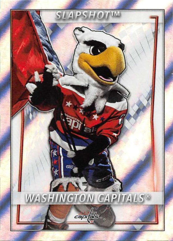 2020-21 TOPPS #496- Slapshot Capitals Mascot