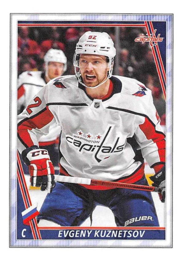 2020-21 TOPPS #504- Evgeny Kuznetsov