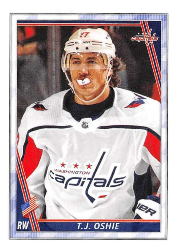 2020-21 TOPPS #506- T.J. Oshie