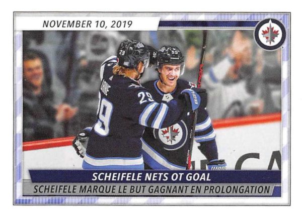 2020-21 TOPPS #512- Mark Scheifele