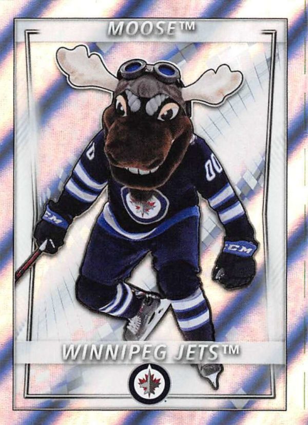 2020-21 TOPPS #513- Moose Jets Mascot