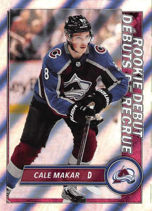 2020-21 TOPPS #529- Cale Makar