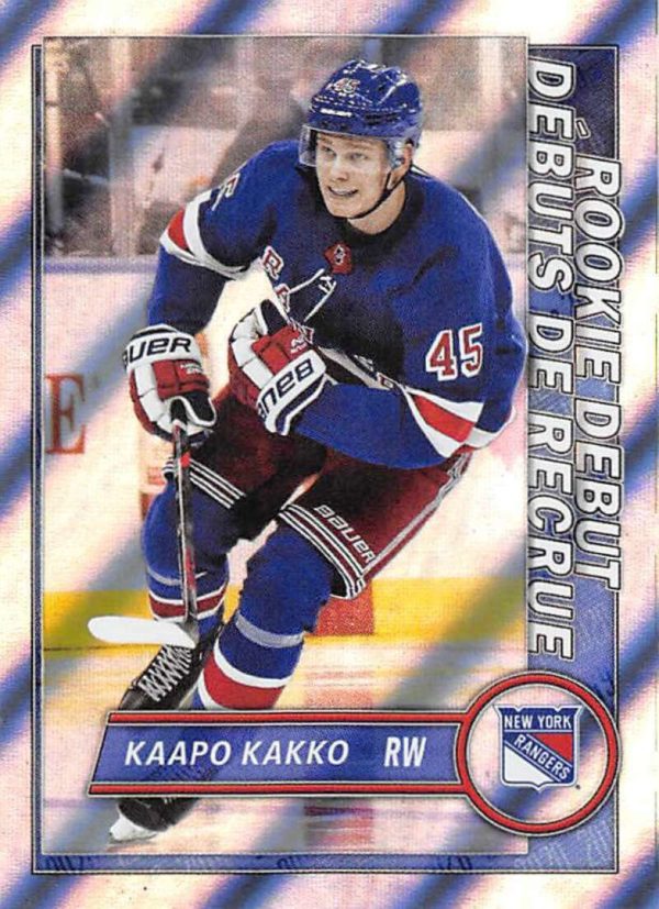 2020-21 TOPPS #530- Kaapo Kakko