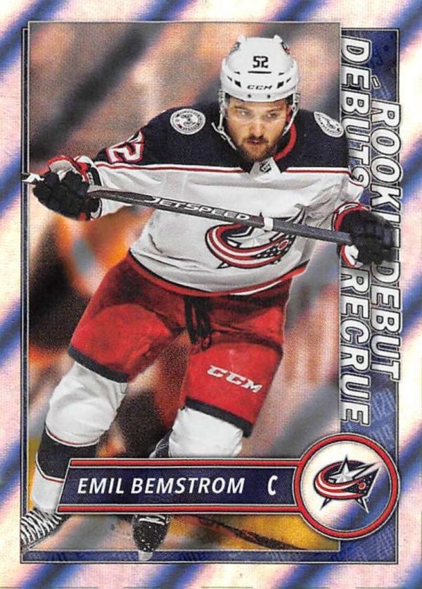 2020-21 TOPPS #532- Emil Bemstrom