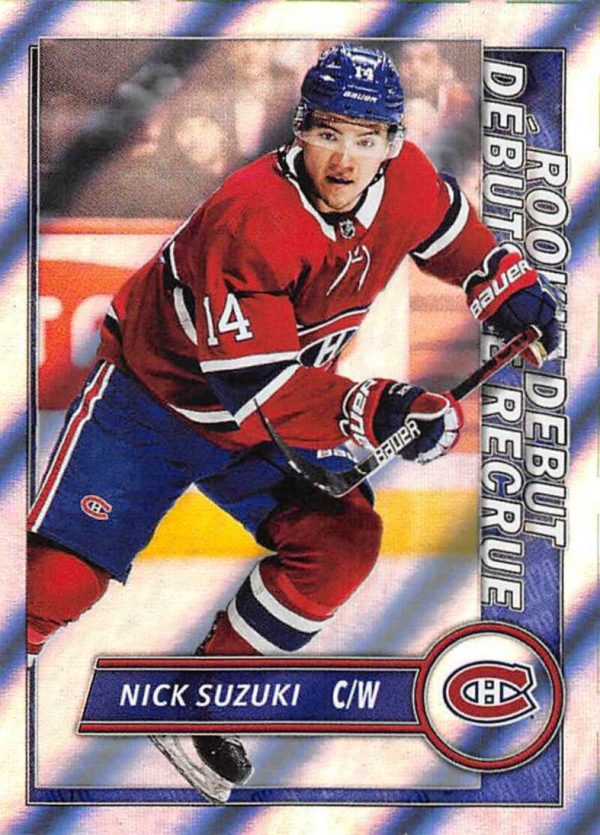 2020-21 TOPPS #535- Nick Suzuki