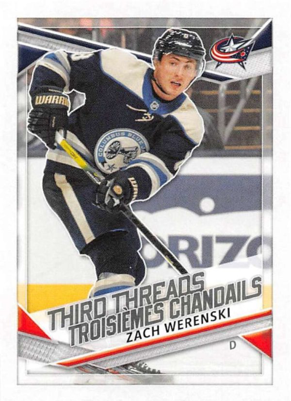 2020-21 TOPPS #563- Zach Werenski