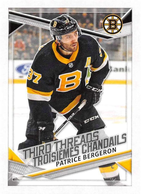 2020-21 TOPPS #565- Patrice Bergeron