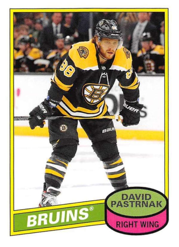 2020-21 TOPPS #574- David Pastrnak