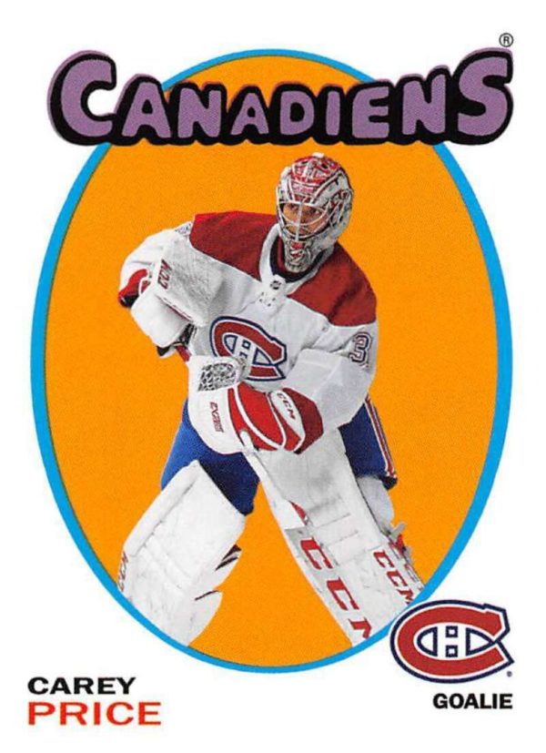 2020-21 TOPPS #581- Carey Price