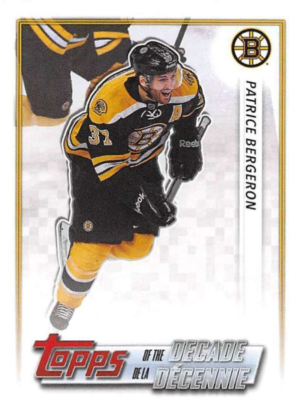 2020-21 TOPPS #635- Patrice Bergeron