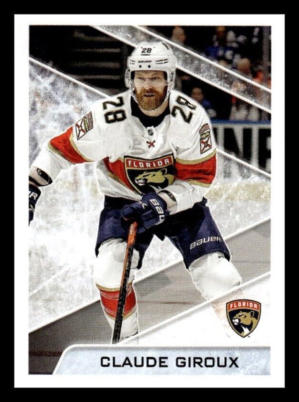 : 2022-23 Topps NHL Sticker Collection #633 Claude Giroux Florida  Panthers Hockey Card - GotBaseballCards : Sports & Outdoors