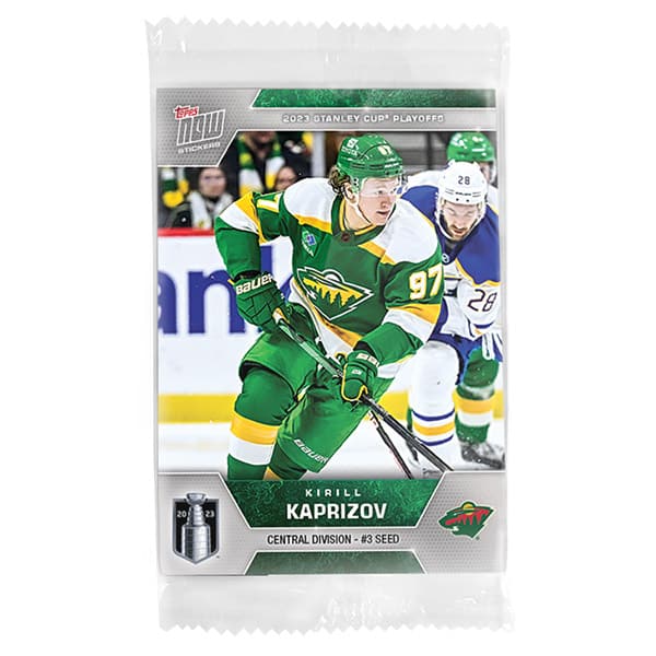 2022-23 TOPPS NOW #23NHL-25- Kirill Kaprizov 6 (1 Of 76) - NHL Hockey ...