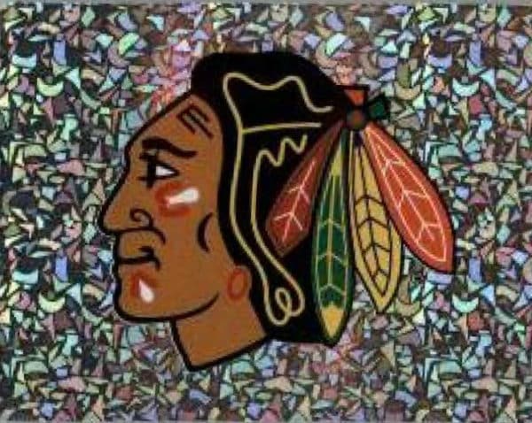 2023-24 TOPPS #103 - Team Logo Chicago Blackhawks