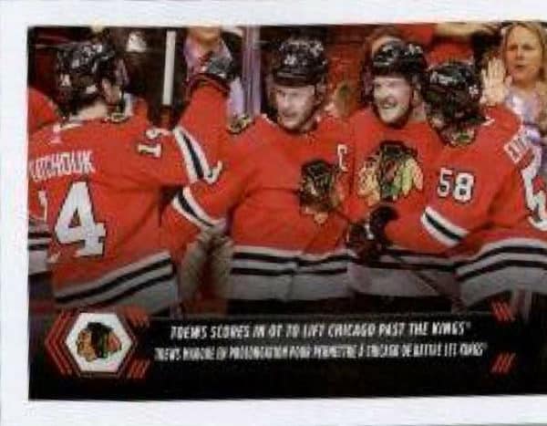 2023-24 TOPPS #104 - Team Highlight Chicago Blackhawks