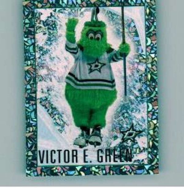 2023-24 TOPPS #156 - Victor E. Green Stars Mascot