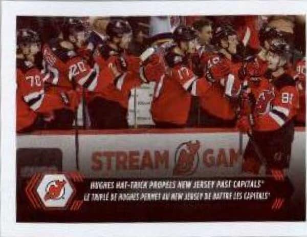 2023-24 TOPPS #291 - Team Highlight New Jersey Devils