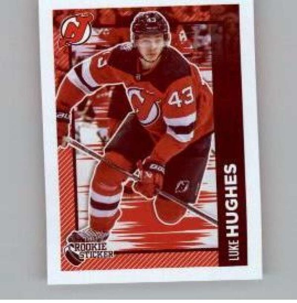 2023-24 TOPPS #304 - Luke Hughes