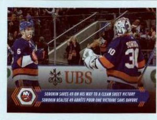 2023-24 TOPPS #308 - Team Highlight New York Islanders