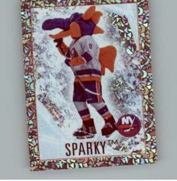 2023-24 TOPPS #309 - Sparky Islanders Mascot