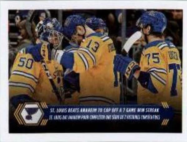 2023-24 TOPPS #427 - Team Highlight St. Louis Blues