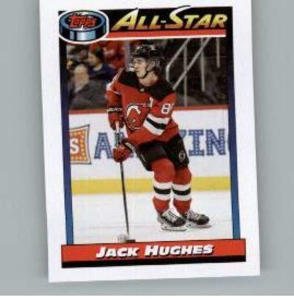 2023-24 TOPPS #597 - Jack Hughes