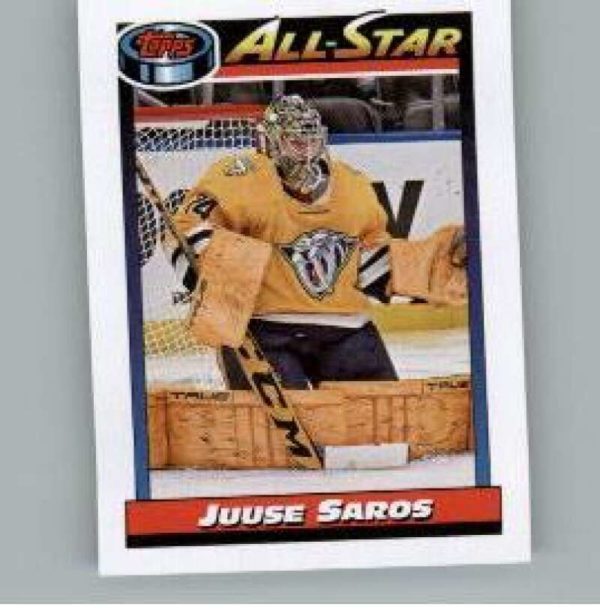 2023-24 TOPPS #604 - Juuse Saros