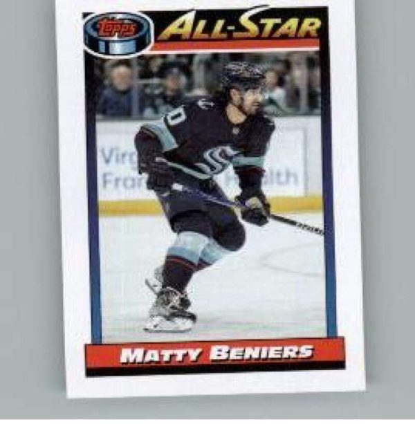 2023-24 Topps #609 - Matty Beniers - Nhl Hockey Stickers