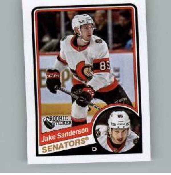 2023-24 TOPPS #615 - Jake Sanderson