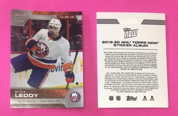 2019 Topps NOW Week 4- #30- Nick Leddy (1 of 770)