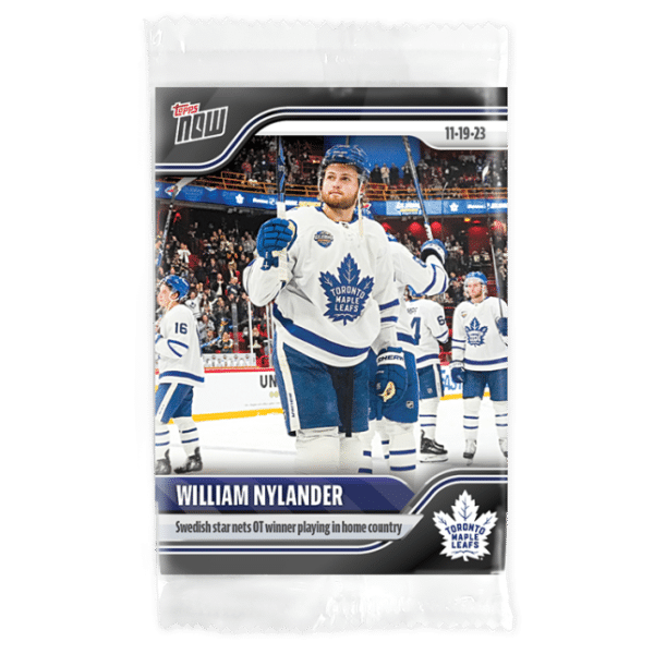 2023-24 TOPPS NOW  #42- William Nylander (1 of 109)