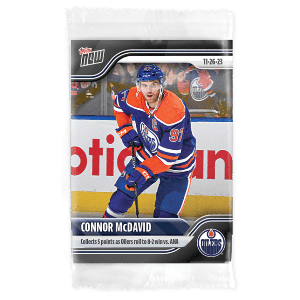 2023-24 TOPPS NOW  #46- Connor McDavid (1 of 294)