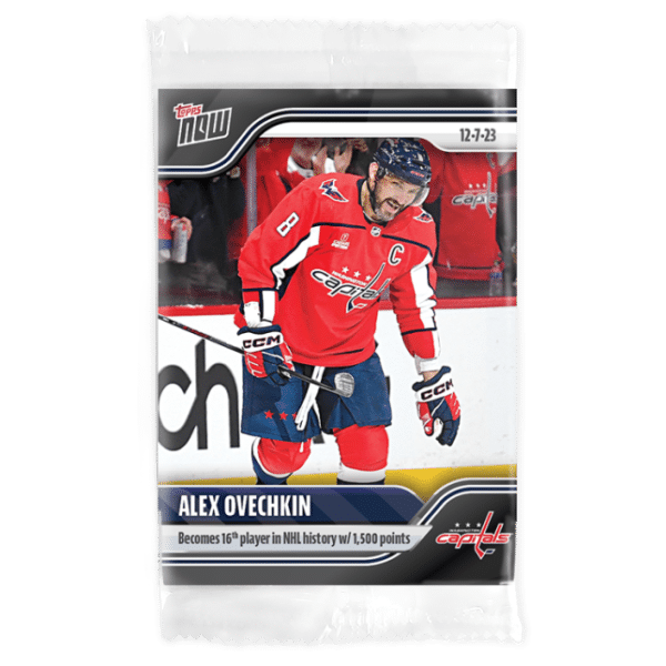 2023-24 TOPPS NOW  #55- Alexander Ovechkin (1 of 336)