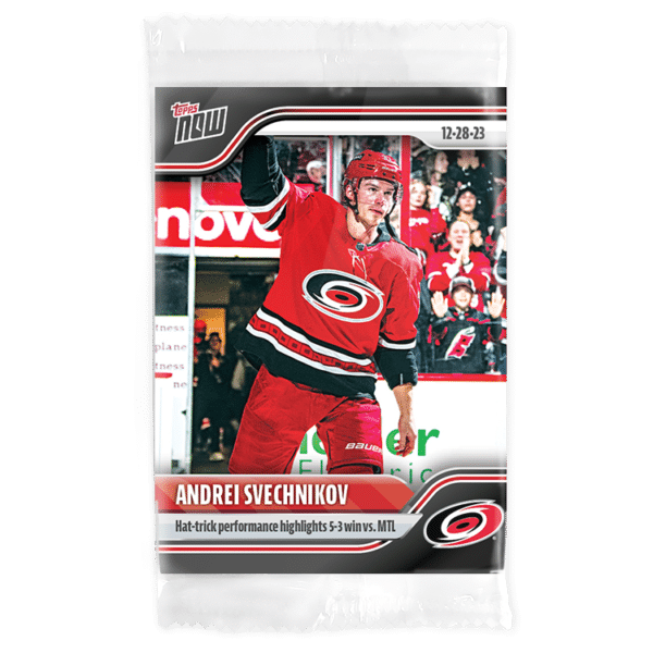 2023-24 TOPPS NOW  #73- Andrei Svechnikov (1 of 170)