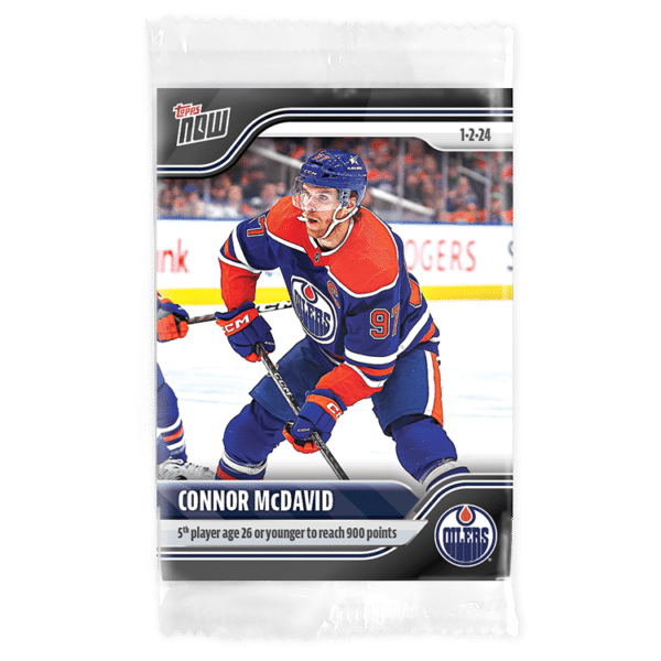 2023-24 TOPPS NOW  #78- Connor McDavid 2 (1 of 820)