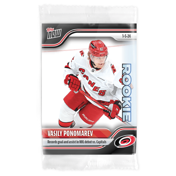 2023-24 TOPPS NOW  #79- Vasily Ponomarev (1 of 551)