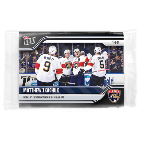 2023-24 TOPPS NOW  #82- Matthew Tkachuk (1 of 296)