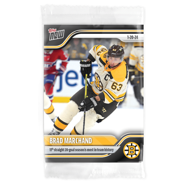 2023-24 TOPPS NOW  #92- Brad Marchand 2 (1 of 221)