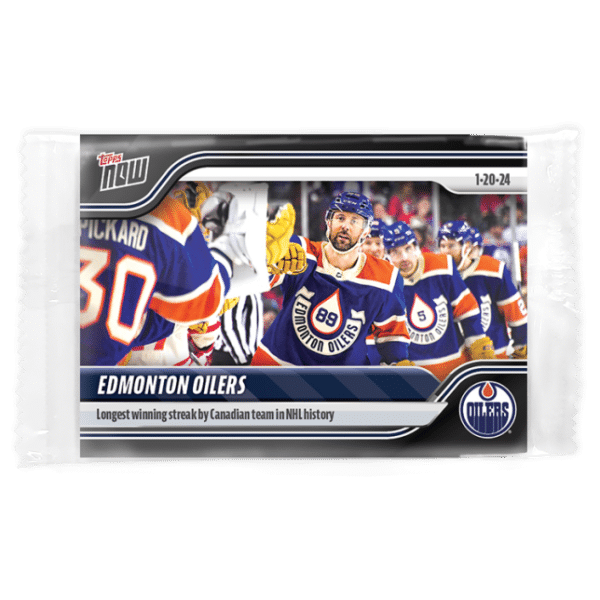 2023-24 TOPPS NOW  #93- Edmonton Oilers 2 (1 of 211)