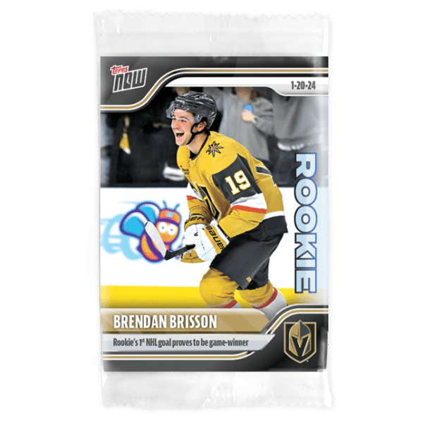 2023-24 TOPPS NOW  #94- Brendan Brisson (1 of 436)