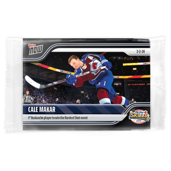 2023-24 TOPPS NOW  #104- Cale Makar 2 (1 of 251)