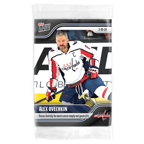 2023-24 TOPPS NOW  #116- Alexander Ovechkin 2 (1 of 425)