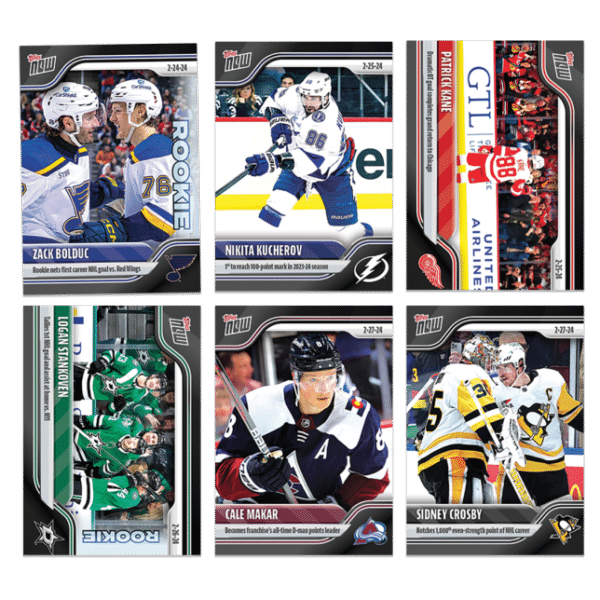 2023-24 Topps NOW Package #127-132 Week 22