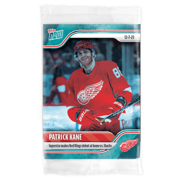 2023-24 TOPPS NOW /10 Blue Ice Parallel  #56- Patrick Kane (1 of 10)